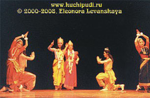 A concert of Indian classic dance